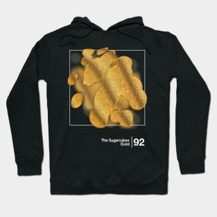 The Sugarcubes - Gold / Minimal Style Artwork Design Hoodie